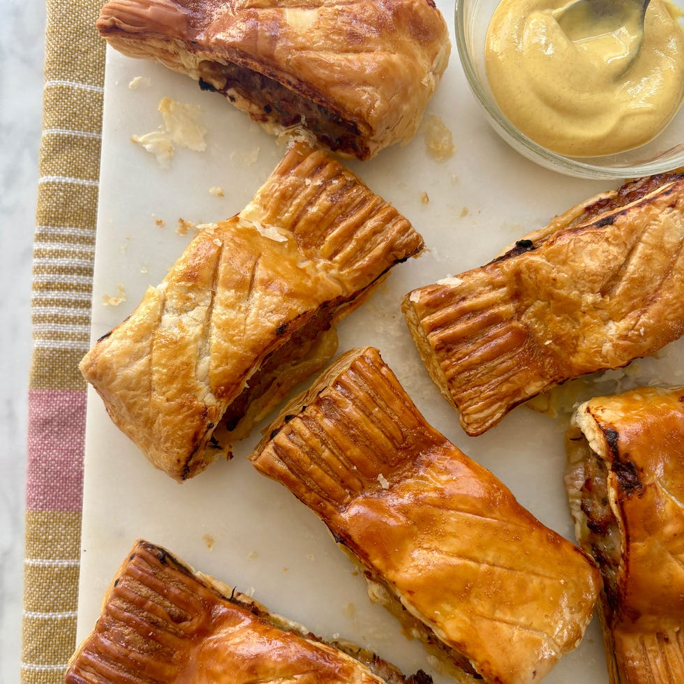 air fryer sausage rolls