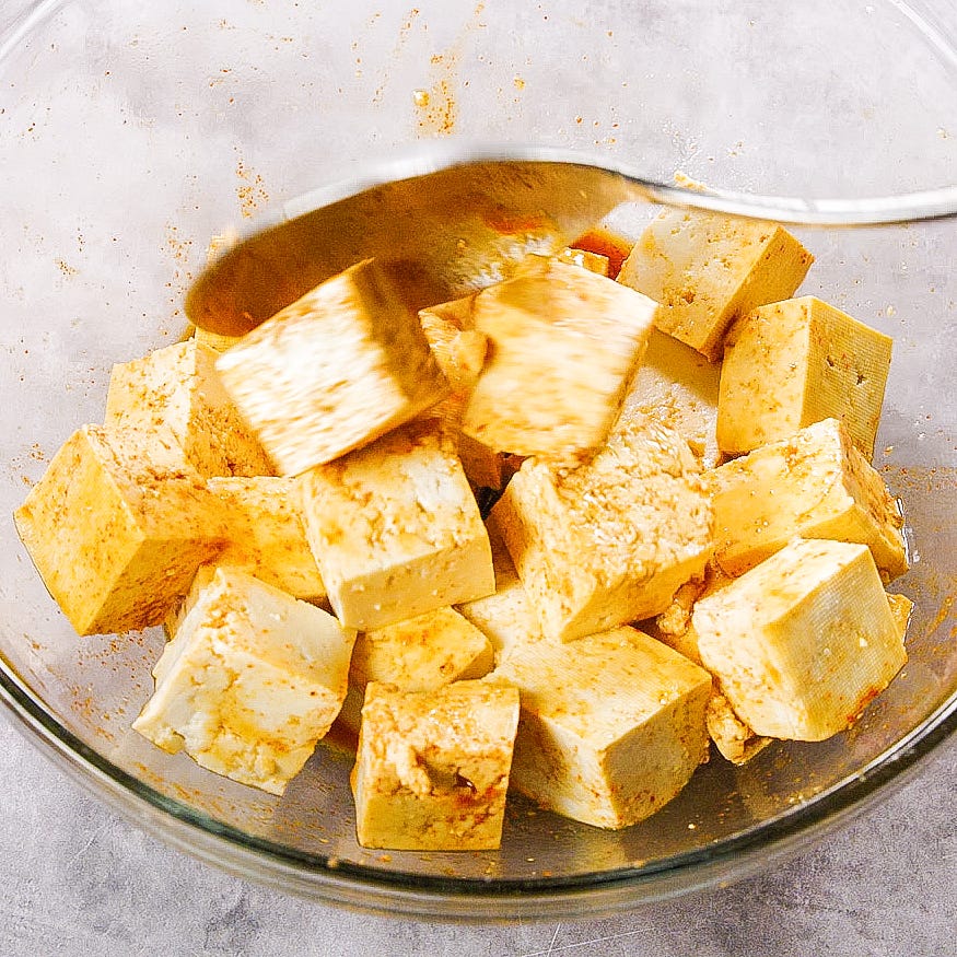 air fryer tofu