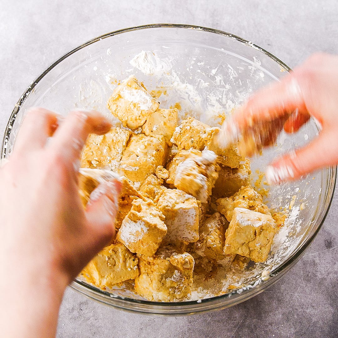 Best Air Fryer Tofu Recipe - How To Make Air Fryer Tofu