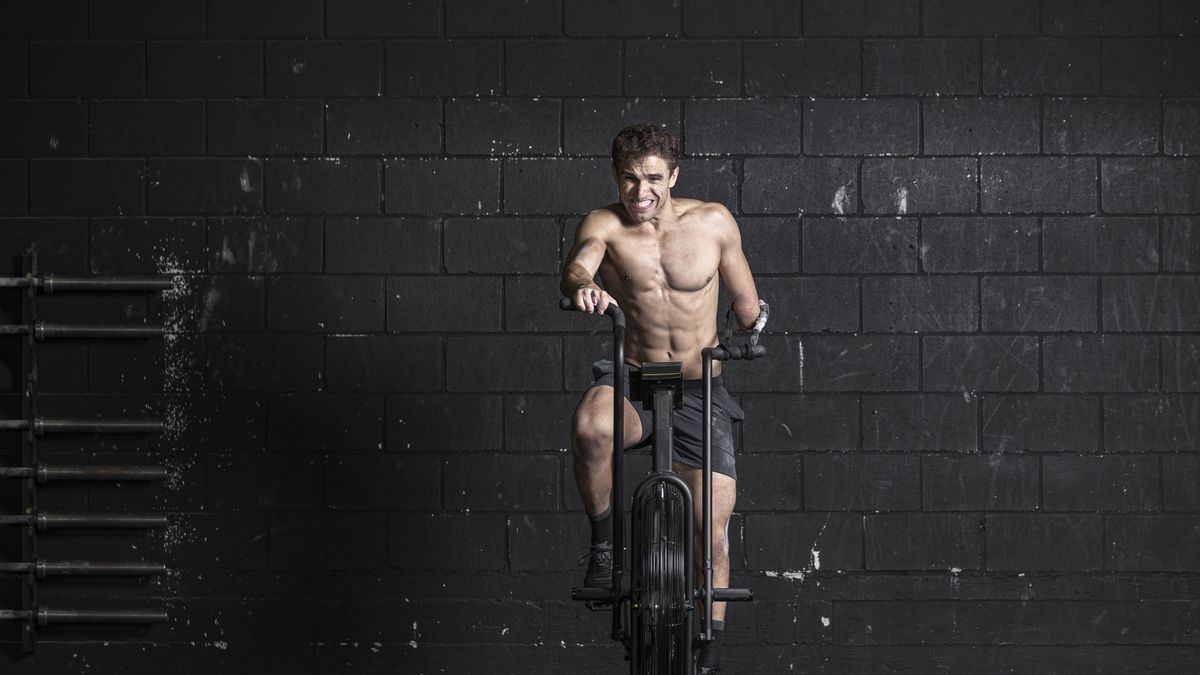 This Air Bike and Dumbbell Workout is the Perfect Finisher