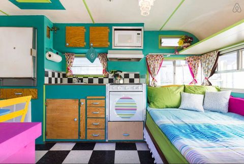 Room, Interior design, Turquoise, Bed, Property, Bedroom, Furniture, Ceiling, Building, House, 