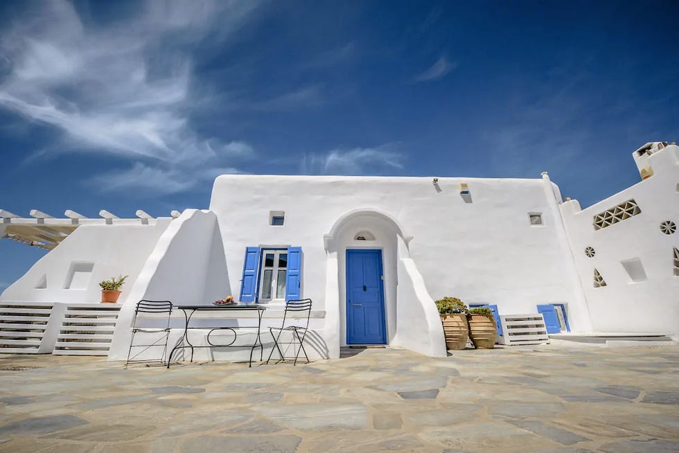 airbnb cyclades santorini, mykonos, paros airbnbs