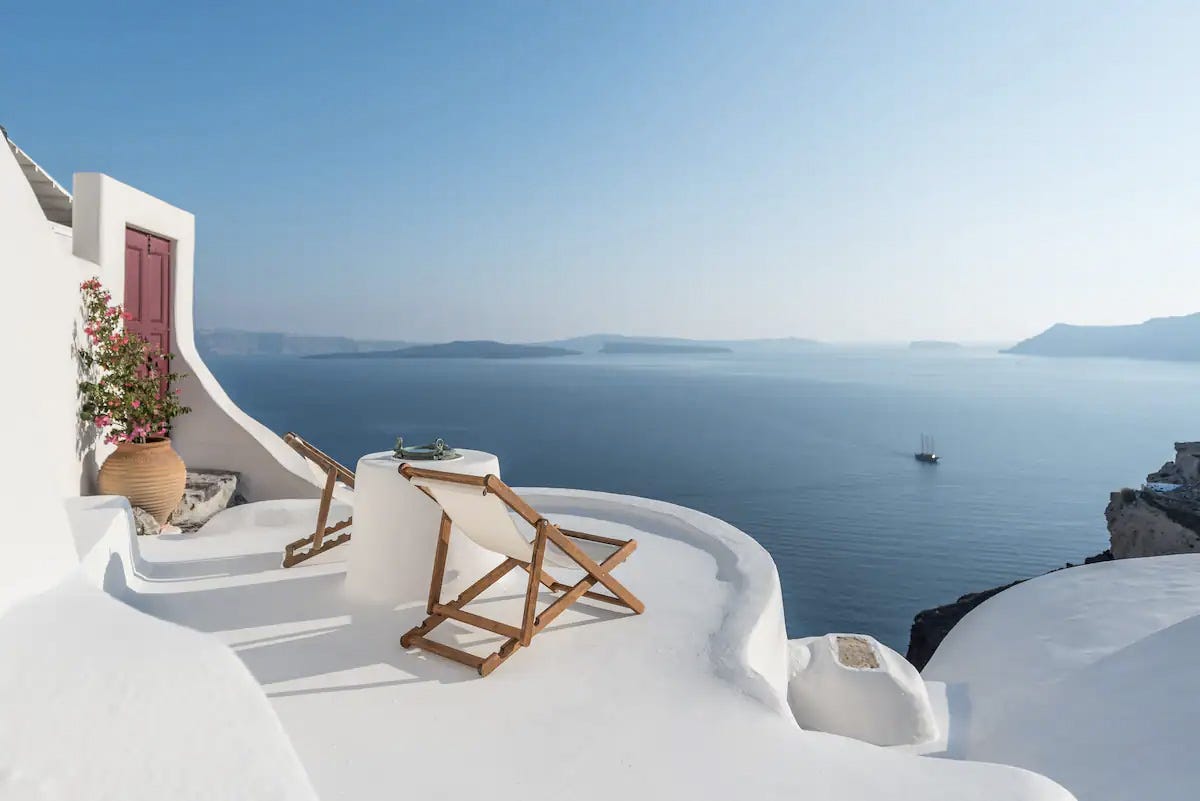 airbnb cyclades santorini, mykonos, paros airbnbs