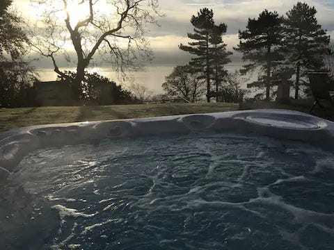 airbnb with hot tub