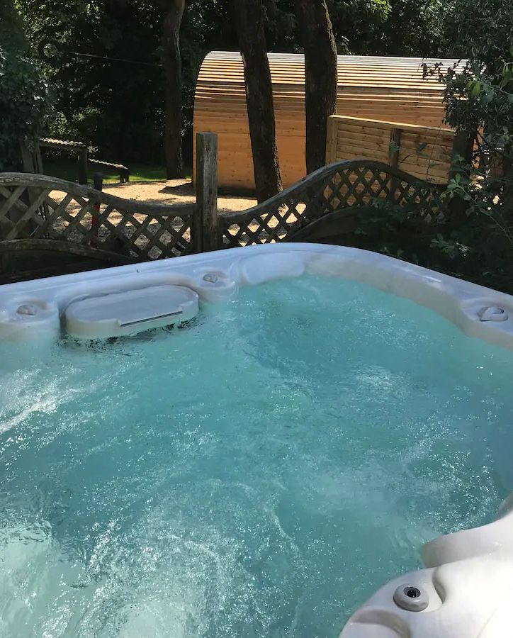 airbnb with hot tub