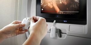 using twelve south airfly pro bluetooth adapter on plane