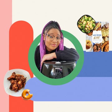 air fryer cook book collage