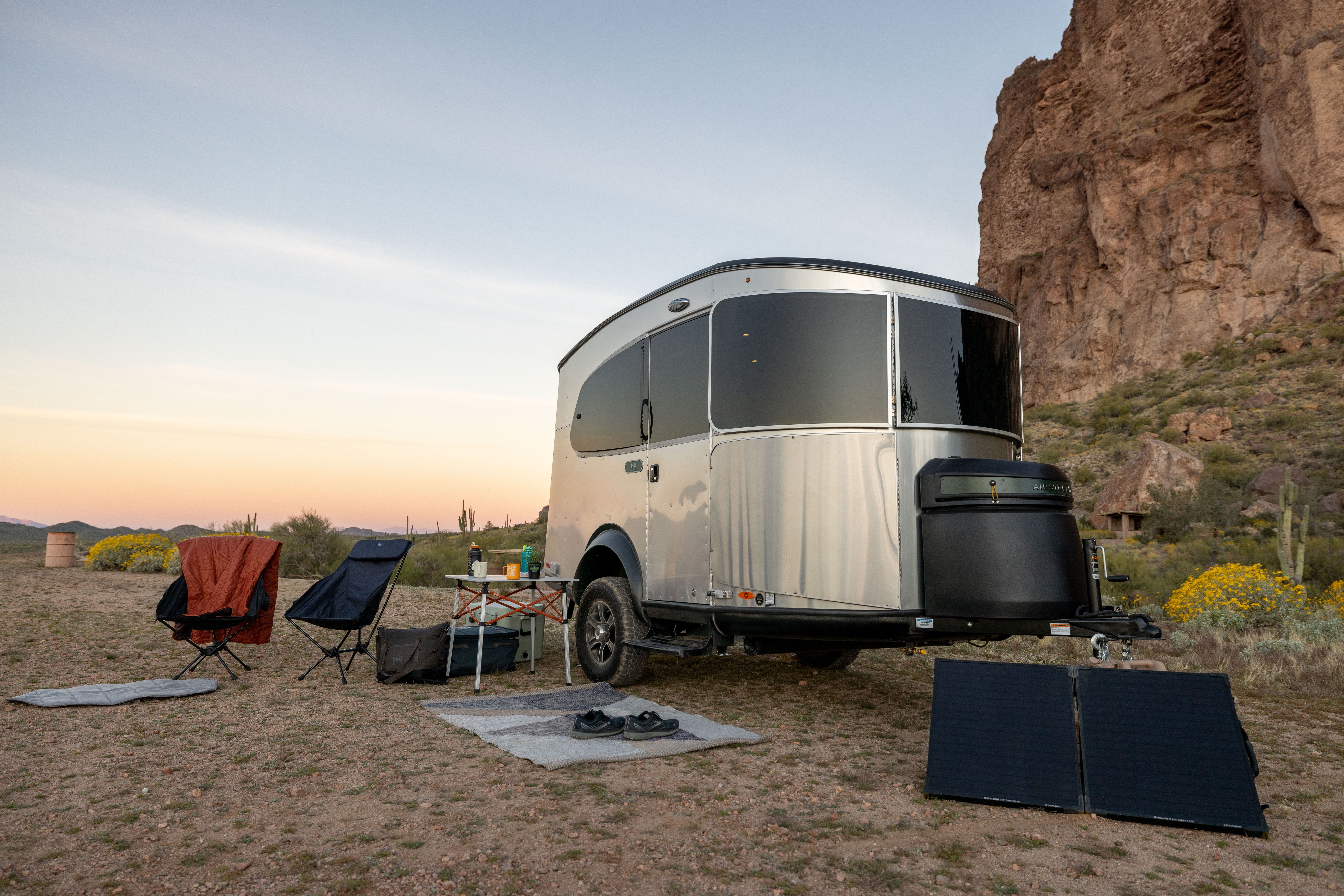 Airstream, REI Collaborate on Camper for Off-Grid Adventurers