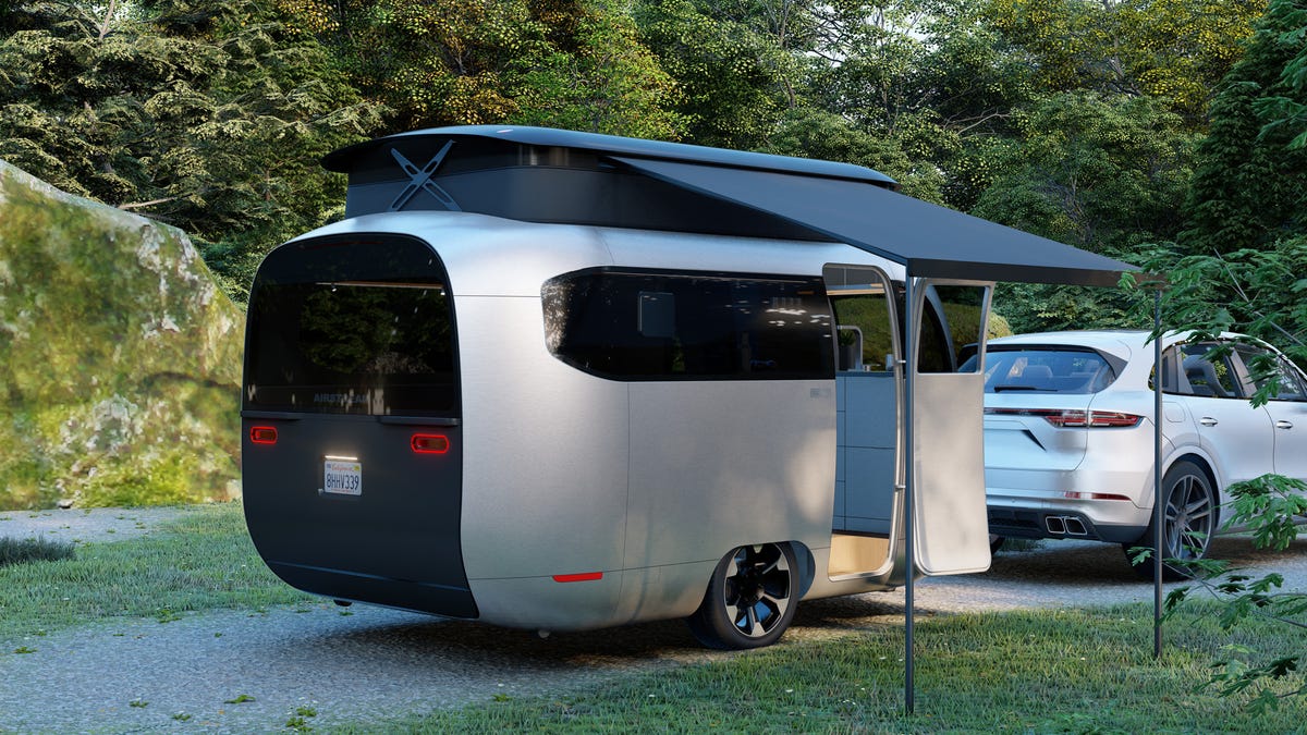 Airstream and Studio F.A. Porsche Reveal the Camping Trailer of the Future