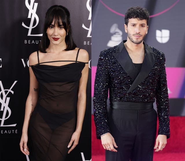 los cantantes vestidos de negro