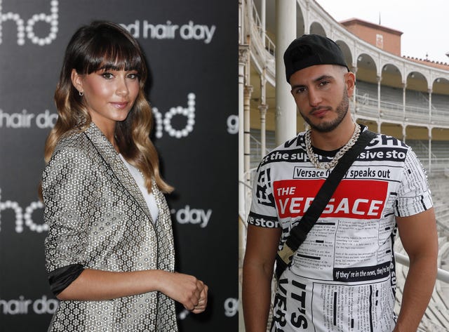 Omar Montes y Aitana Ocaña