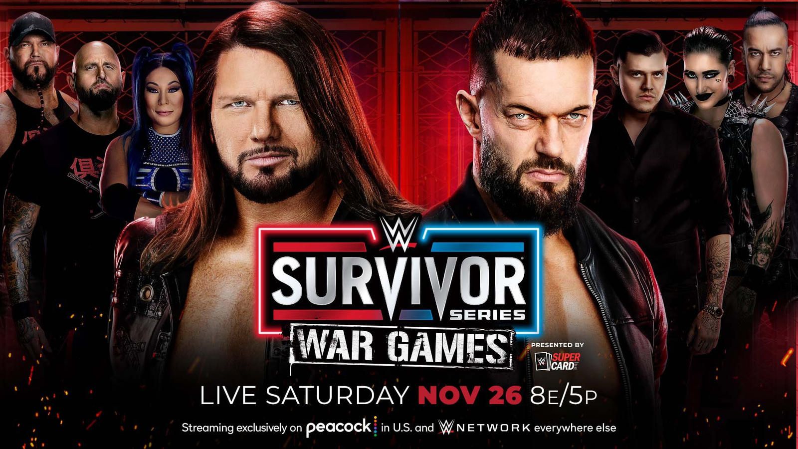 Updated Survivor Series 2023 match-card after WWE RAW: WarGames  participants, Rhea Ripley's challenger & more (November 6th)