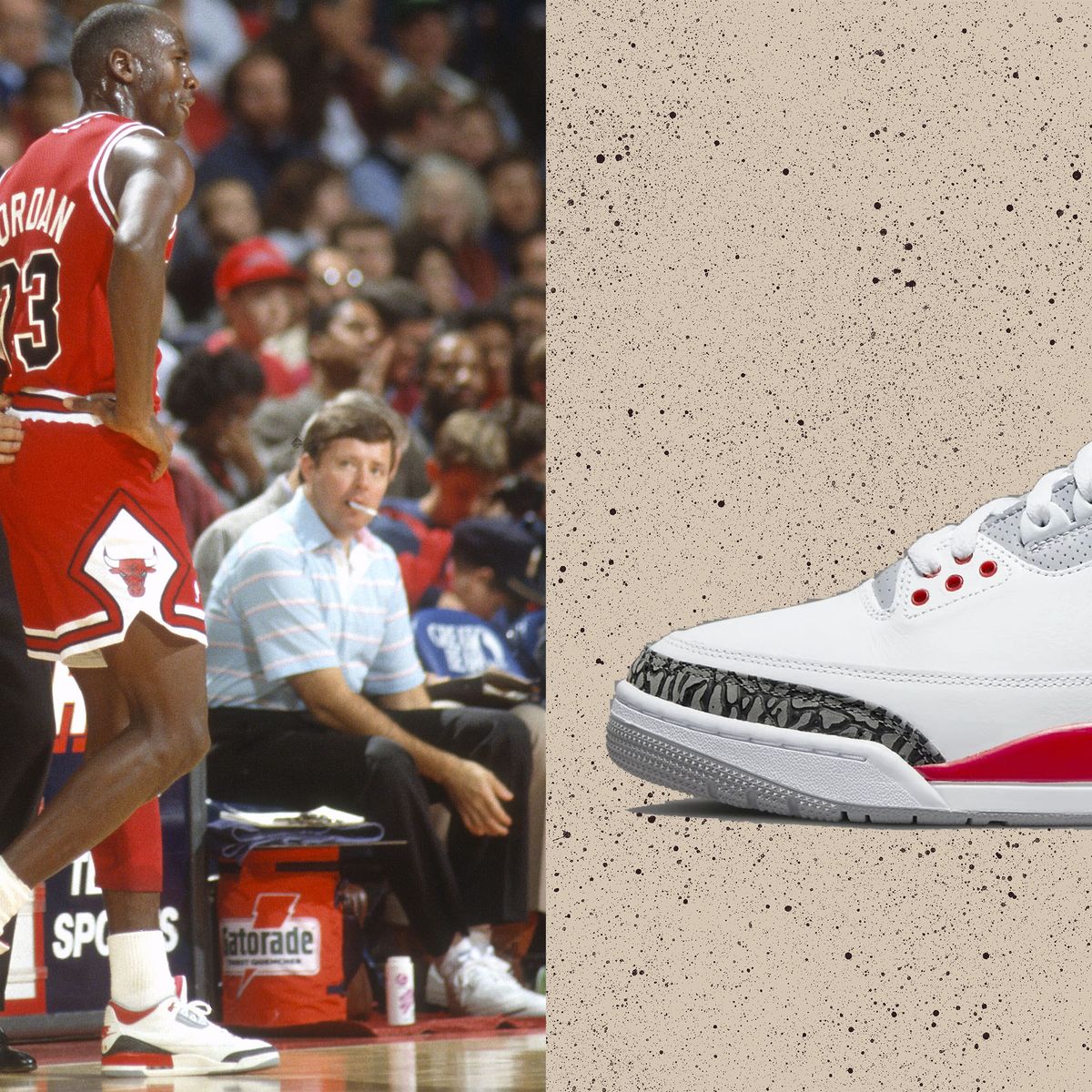 Jordan Air Jordan 3 Retro OG Fire Red 2022 Sneakers - Farfetch