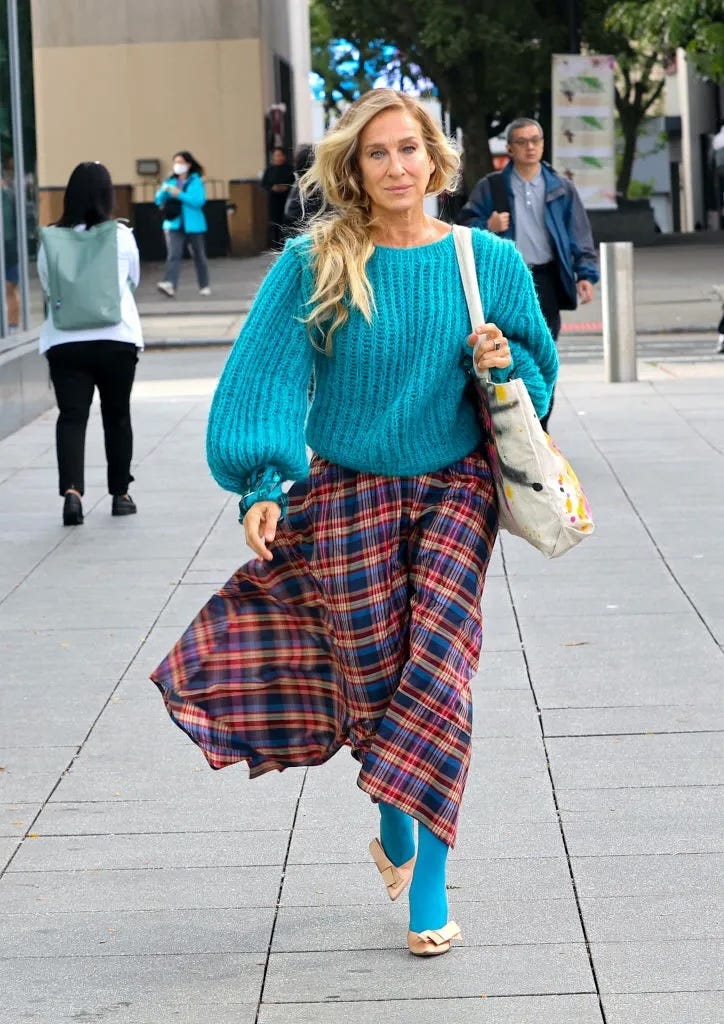 and just like that outfits