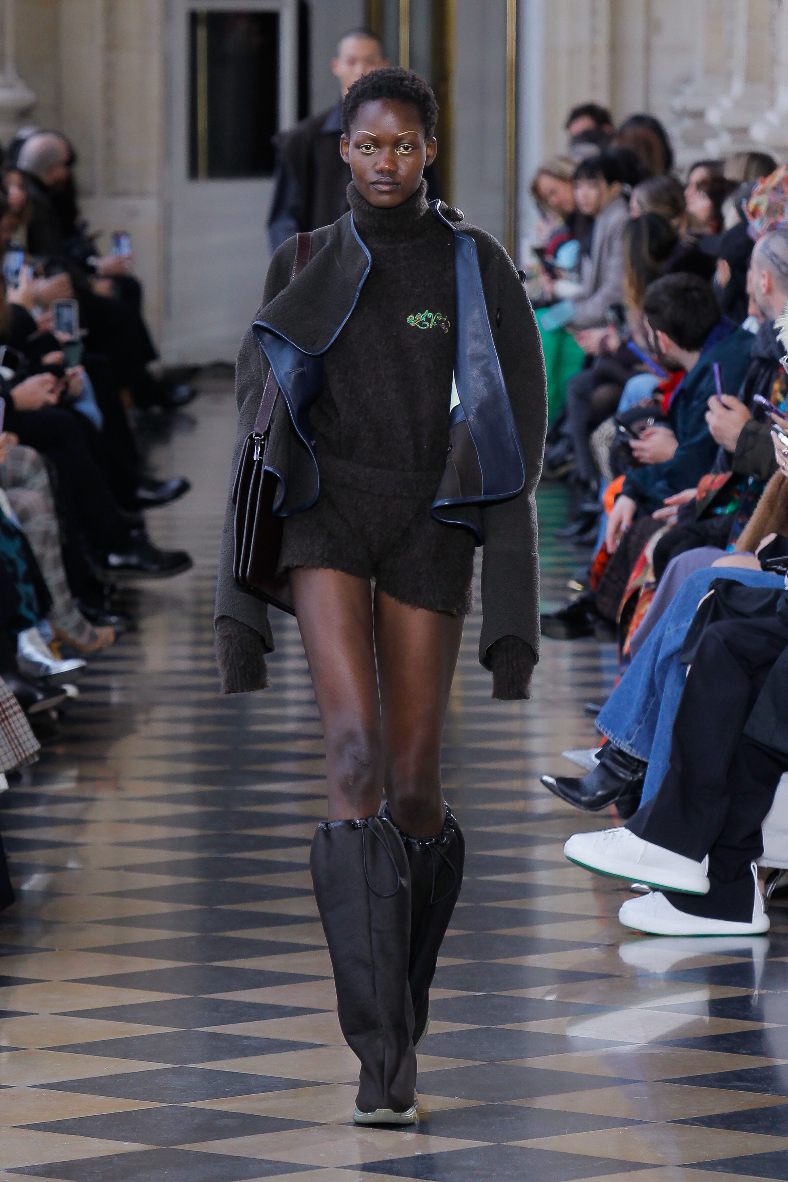 Vivienne Westwood 半袖レオタード　黒 アンドレアス・クロンターラーが着用する、Andreas Kronthaler
