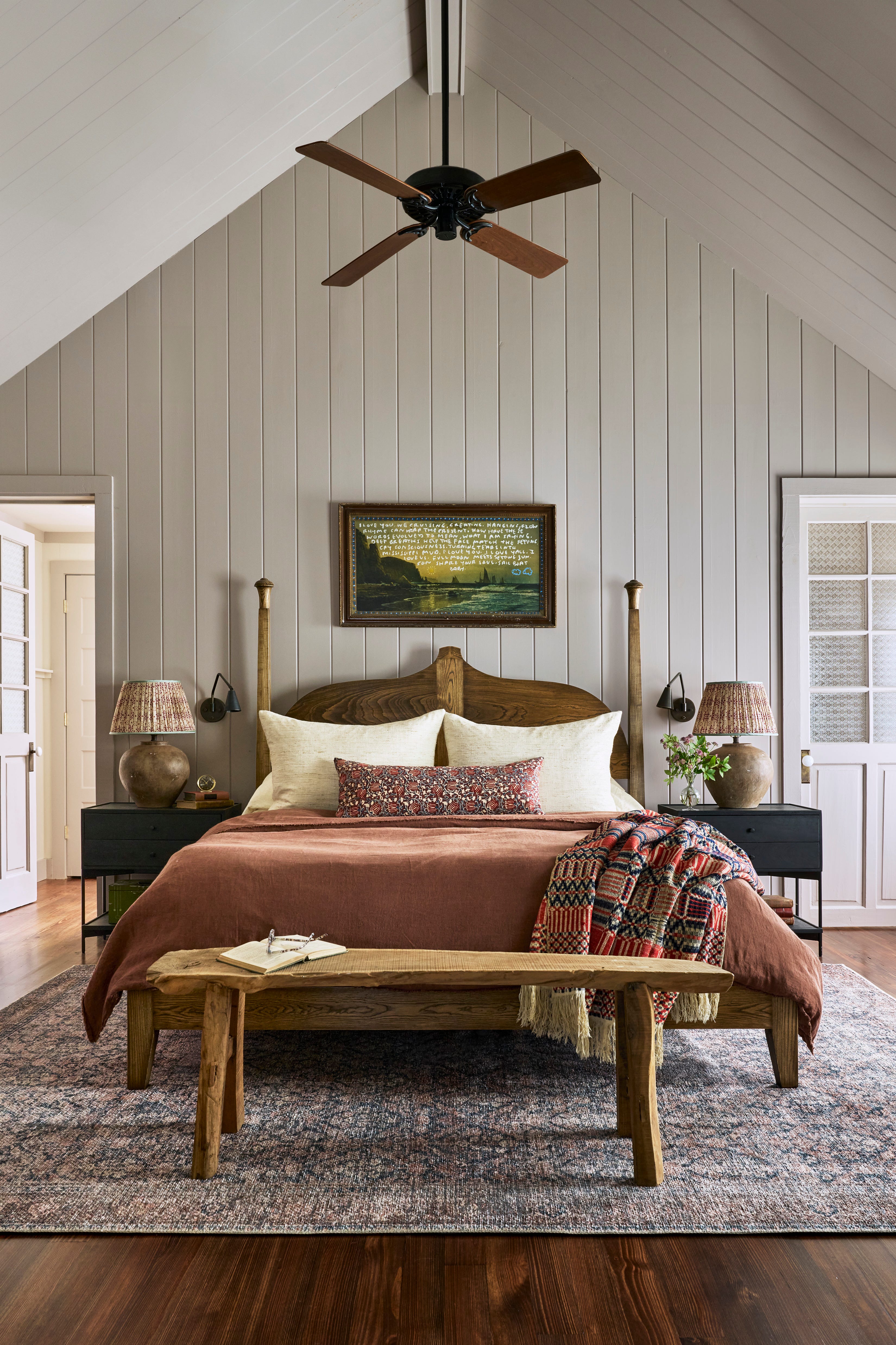 Serene River Cottage Bedroom