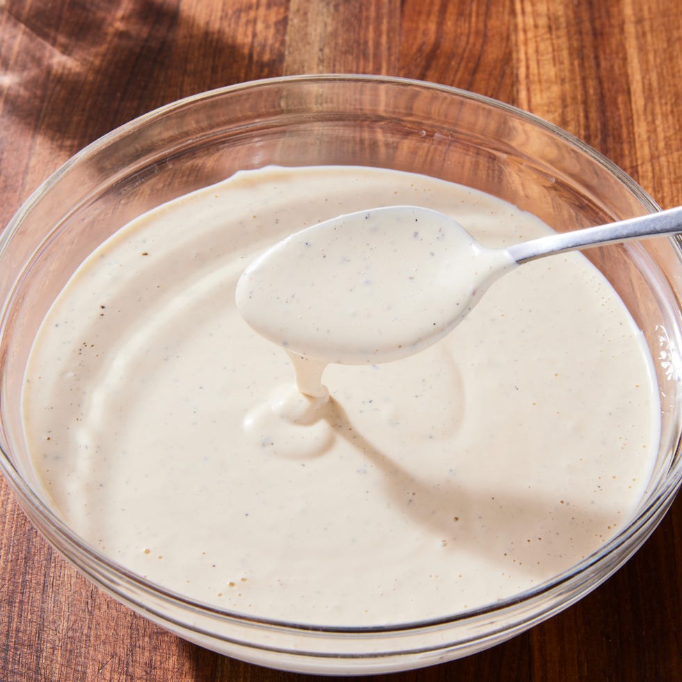 mayo apple cider vinegar worcestershire sauce mustard black pepper sugar granulated garlic