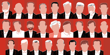 Hair, Facial hair, Beard, Illustration, Art, 