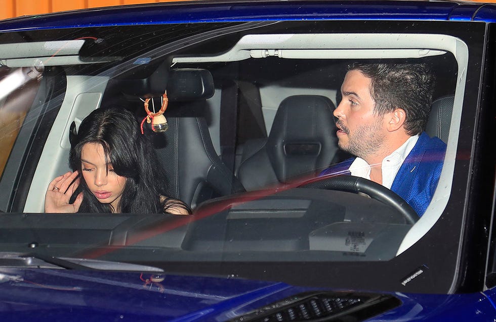 alejandra rubio y tassio de la vega se marchan juntos en un coche tras disfrutar de una nueva cita en madrid