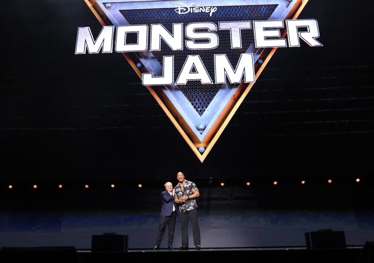 Dwayne “The Rock” Johnson announces new live-action Monster Jam movie with Disney