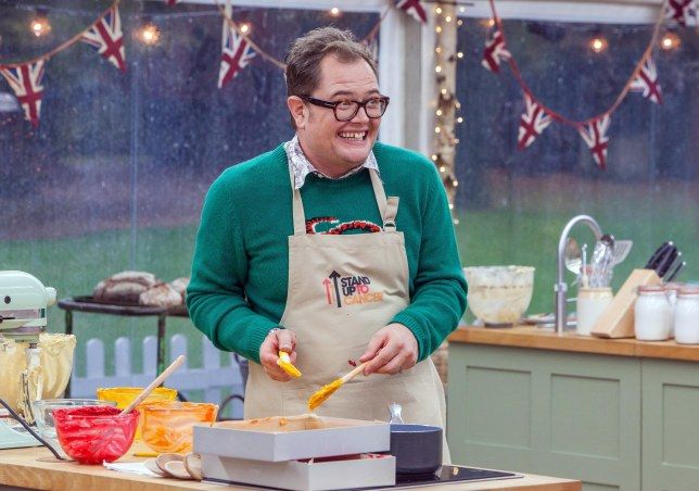 alan carr on the great british bake off