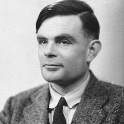 Image of Alan Turing.