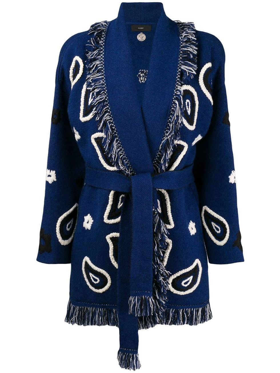 Clothing, Outerwear, Blue, Cobalt blue, Electric blue, Sleeve, Robe, Jacket, Top, Coat, 