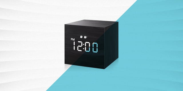 Travel Radio Alarm Clock With Photo Frame 