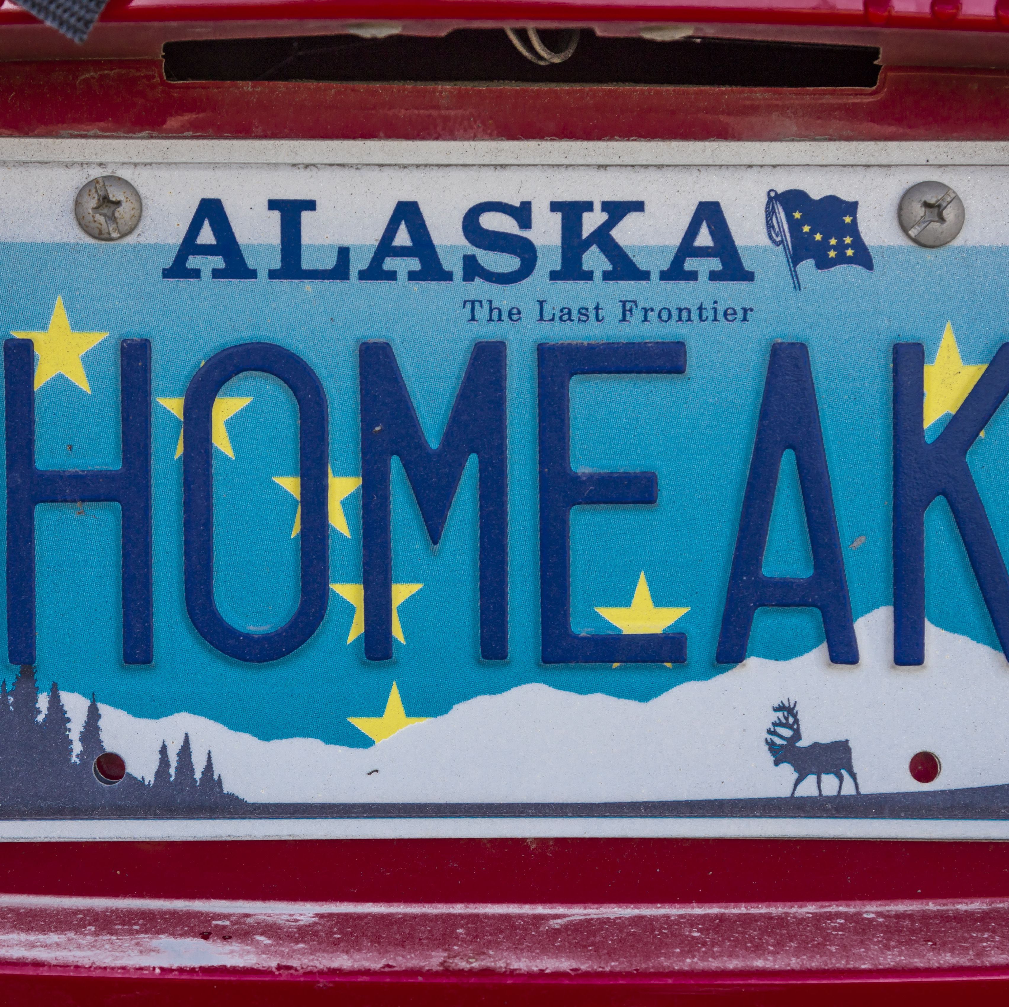 alaska state license plate 2022
