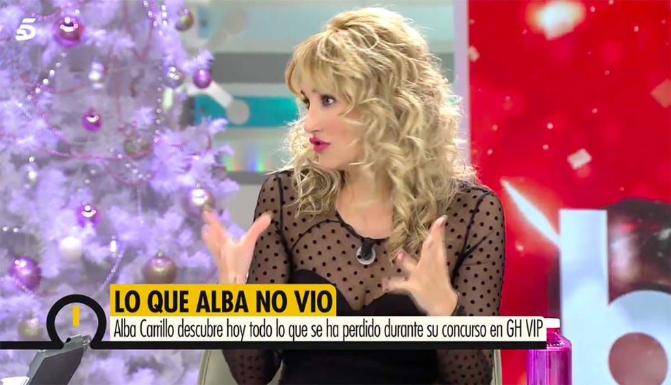 Alba Carrillo regresa a la televisión