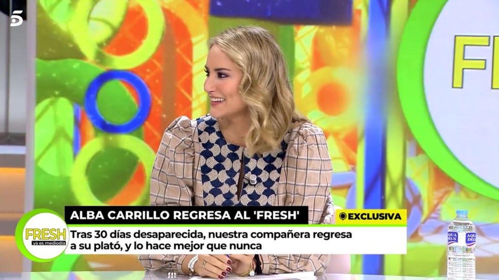 la colaboradora habla de jorge pérez en su reaparición