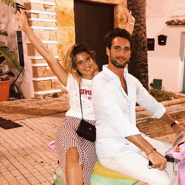 Alba Díaz y Javier Calle