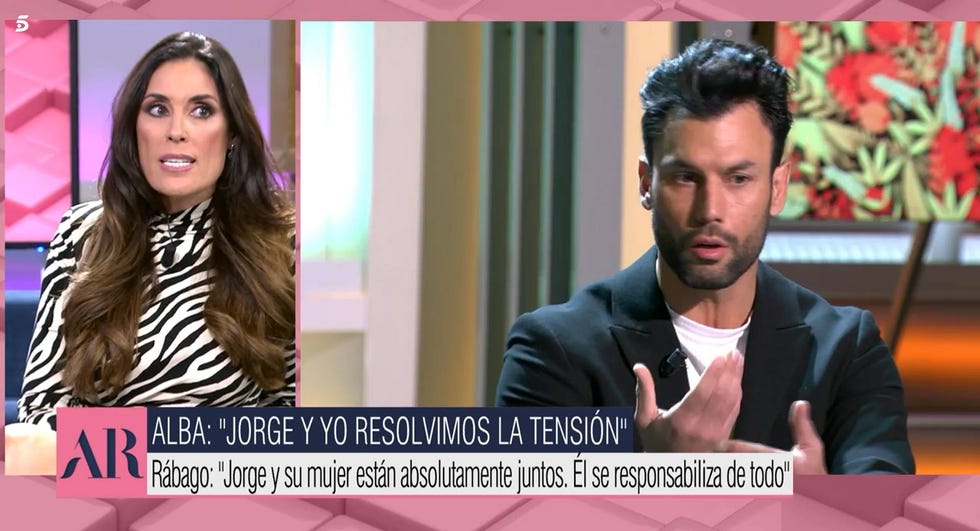 isabel rábago y jorge pérez en telecinco