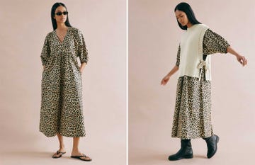 albaray leopard print dress