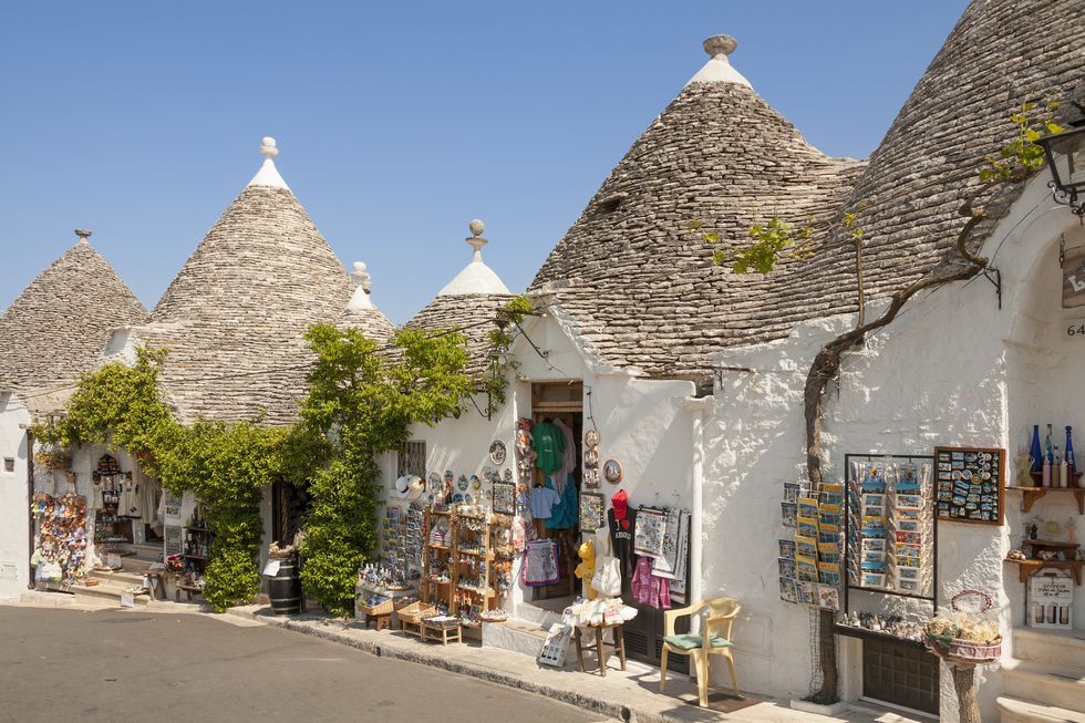 alberobello in the puglia region of italy