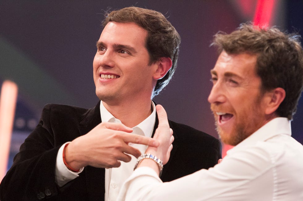 albert rivera attends 'el hormiguero' tv show
