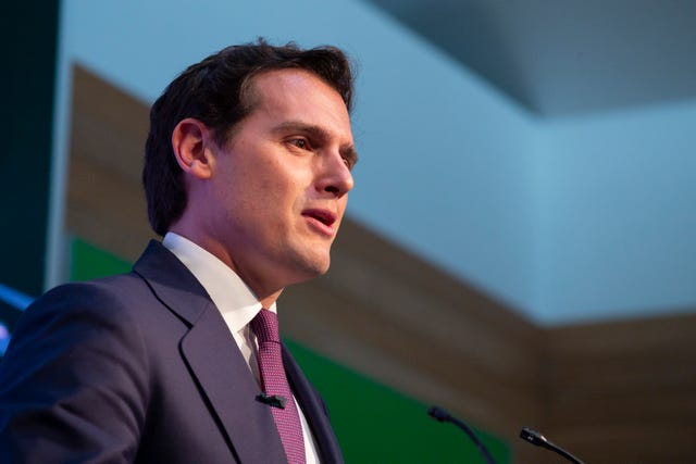 albert rivera press conference in madrid