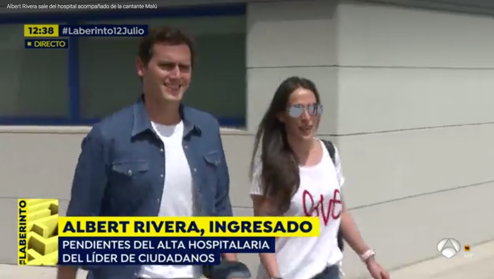 Albert Rivera descuido