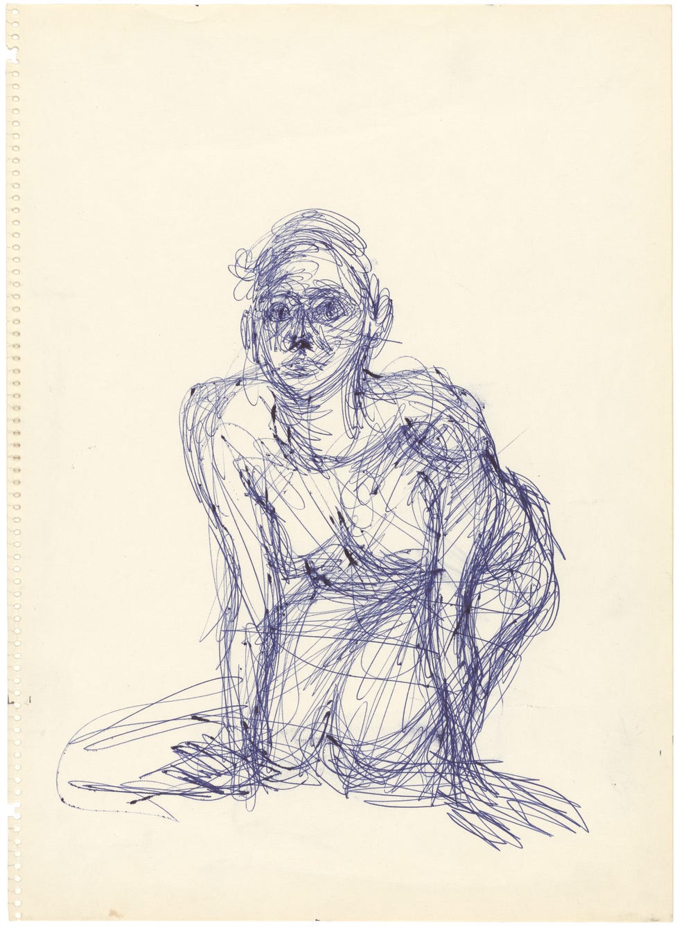 Alberto Giacometti, disegno, donna