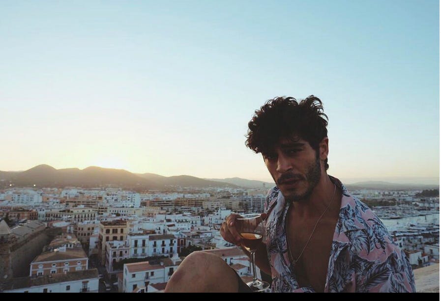 Burak Deniz en Ibiza