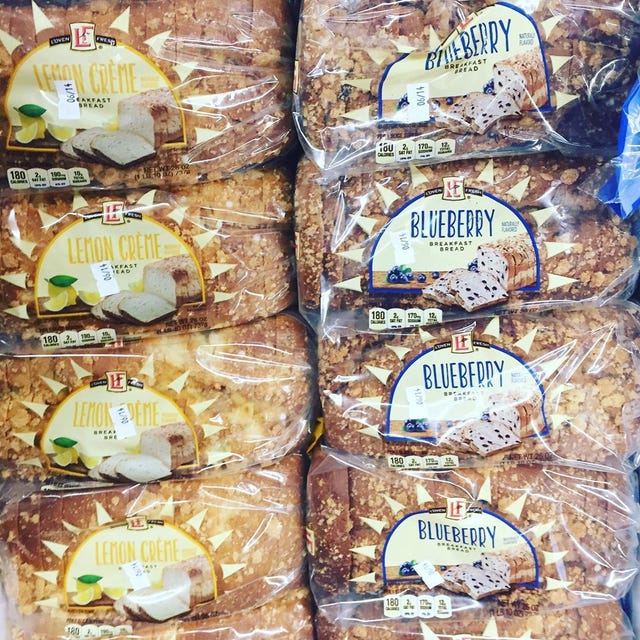 aldi blueberry and lemon creme bread