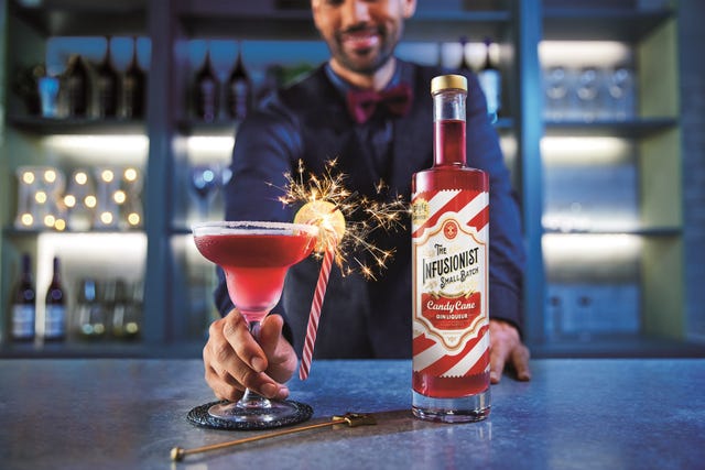 Aldi Candy Cane Gin Liqueur