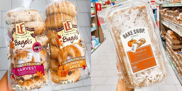 aldi's pumpkin foods