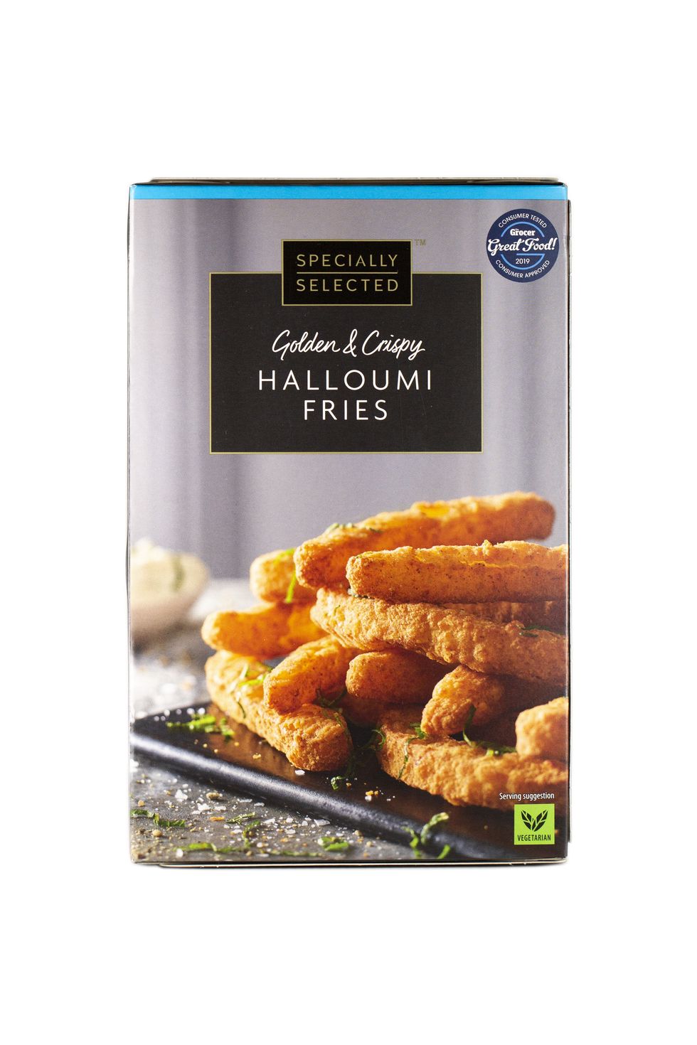 Aldi is selling Golden & Crispy Halloumi Fries and we can't even deal