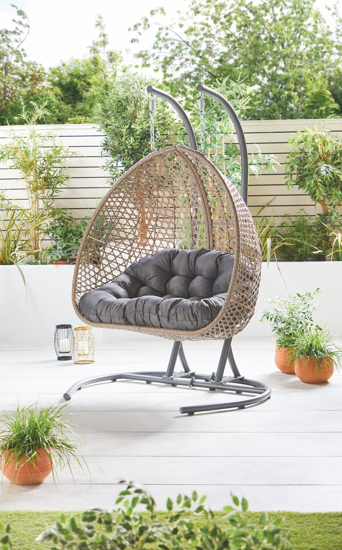 Aldi Launches Giant Hanging Egg Chair — Aldi Offers