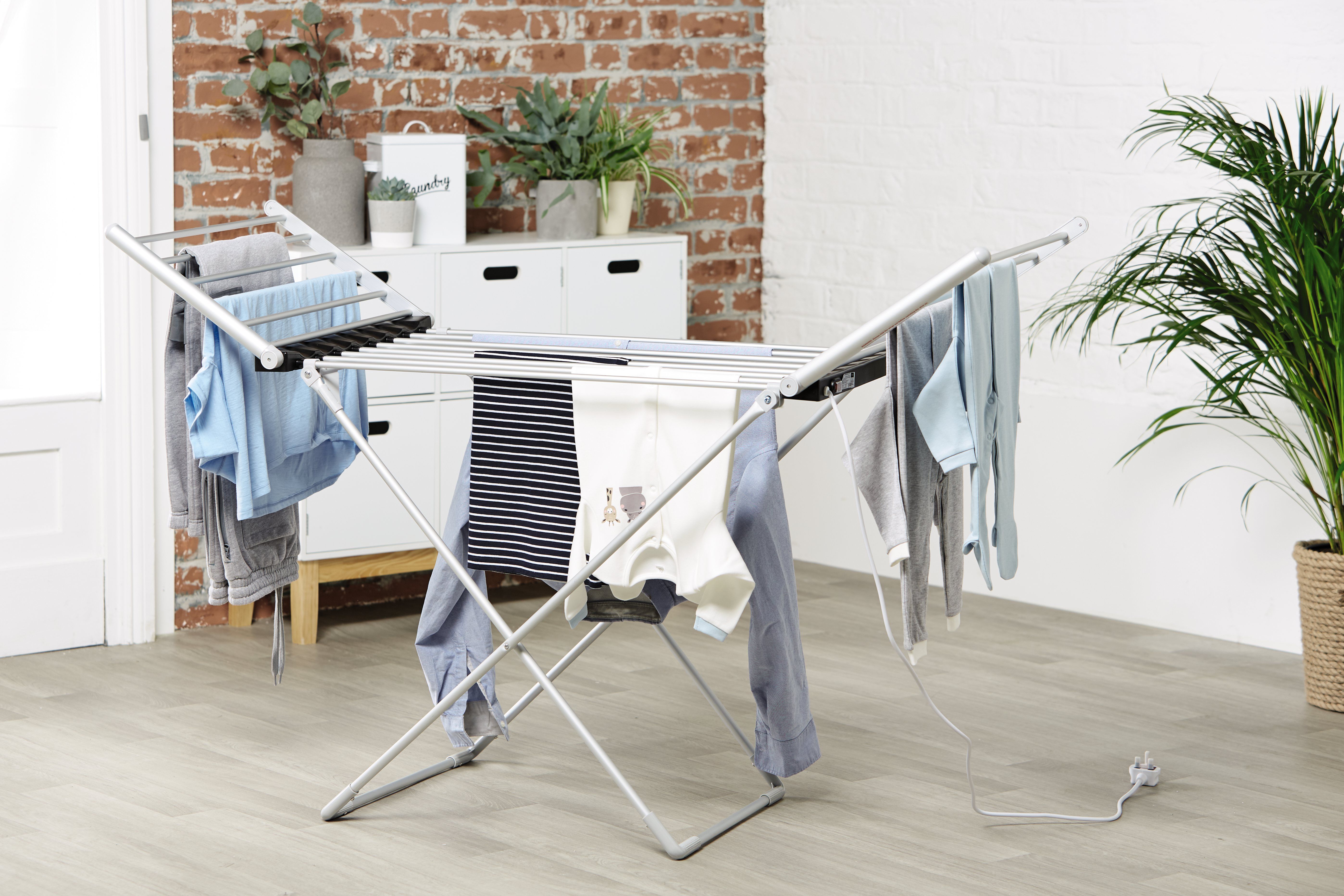 Aldi Launches Affordable Heated Clothes Airer, 53% OFF