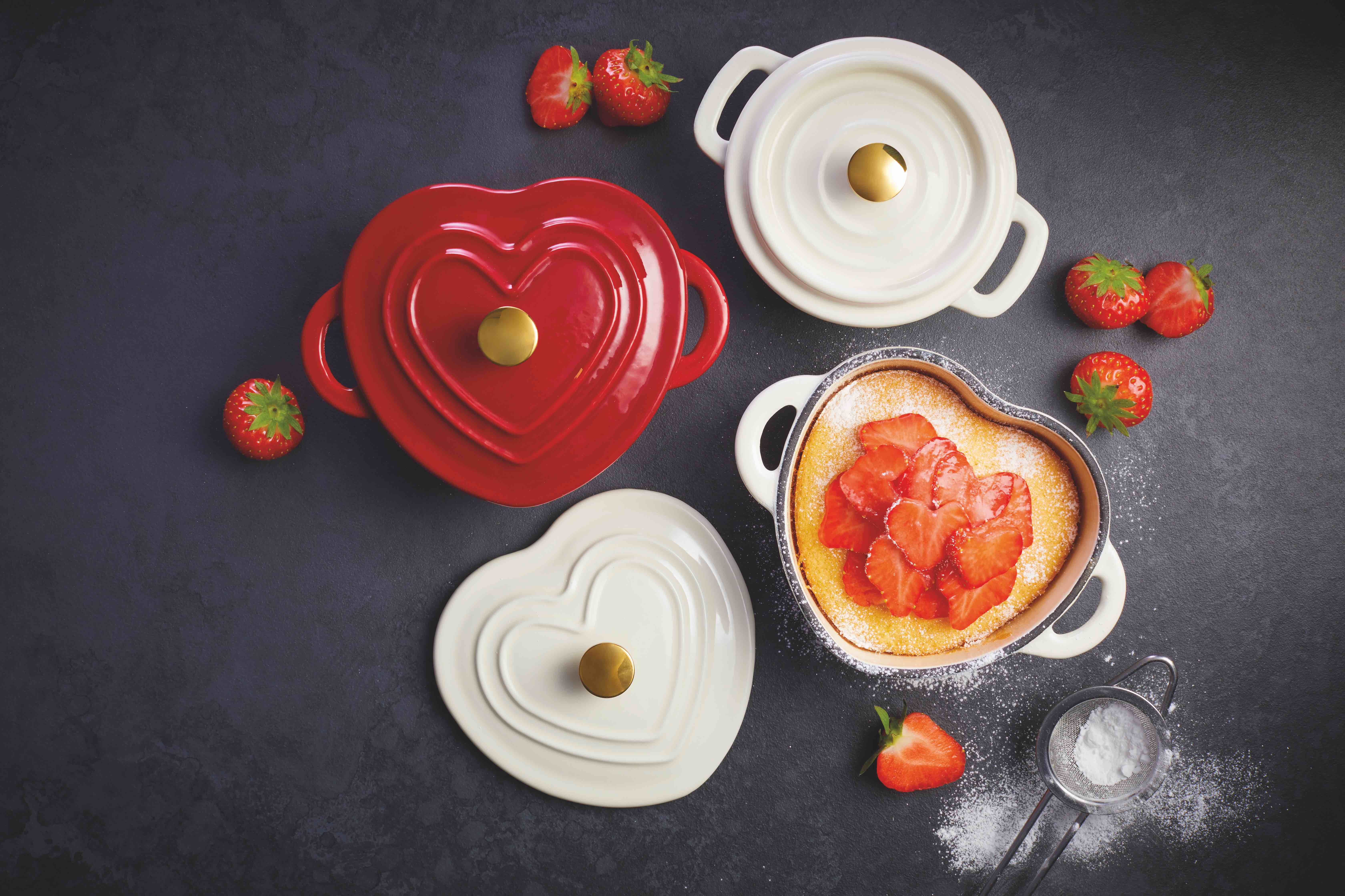 Aldi's Valentine's Collection Includes A Heart-Shaped Casserole Dish