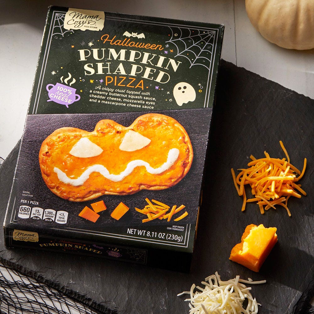 Aldi Halloween Pizza
 Aldi Is Selling Pumpkin Shaped Pizza Because We Could All Use a