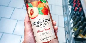 aldi peach fruit wine