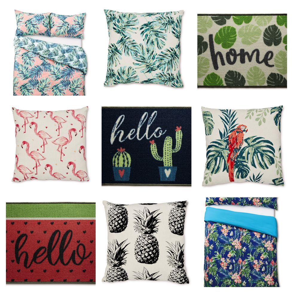 Aldi launches tropical-inspired summer homeware range starting from £2.99